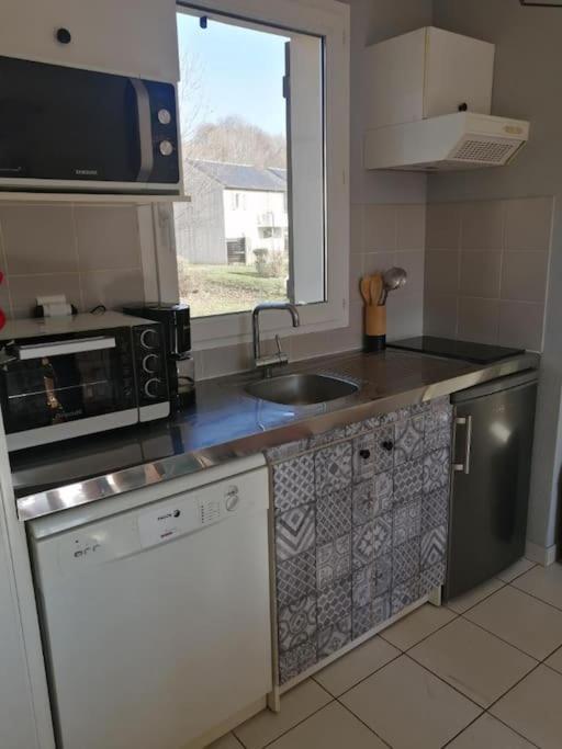 Saint-Geniez-dʼOlt Appartement Calme Et Propre Le Goelia מראה חיצוני תמונה